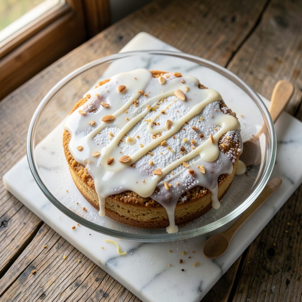 Almond Cake Glaze Recipe: Mirror-Shine Finish in 10 Minutes