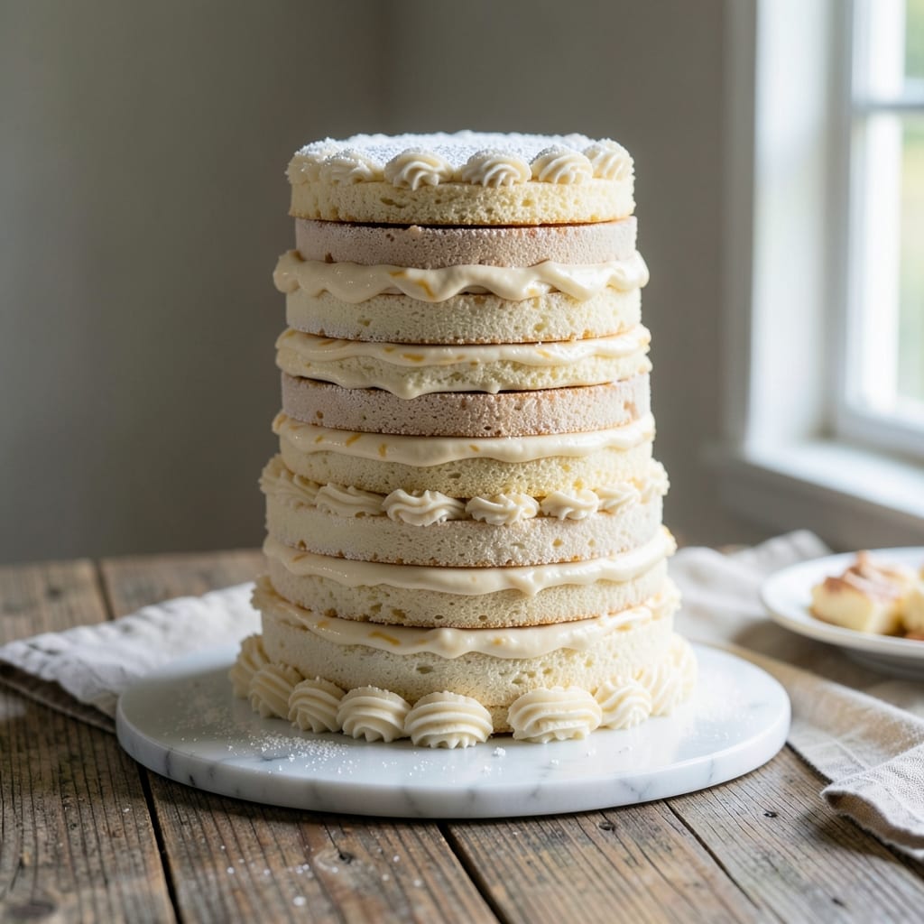 15 Layer Cake Recipe: Precision Stacked Layers With Edible Fondant Supports