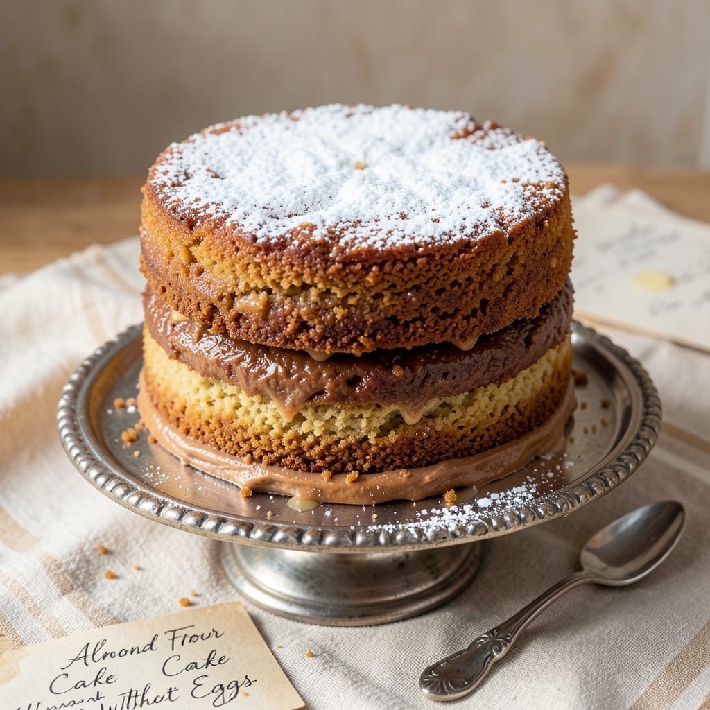 Almond Flour Cake Recipe Without Eggs: Ultra Moist Layers With Vanilla Swirl Magic