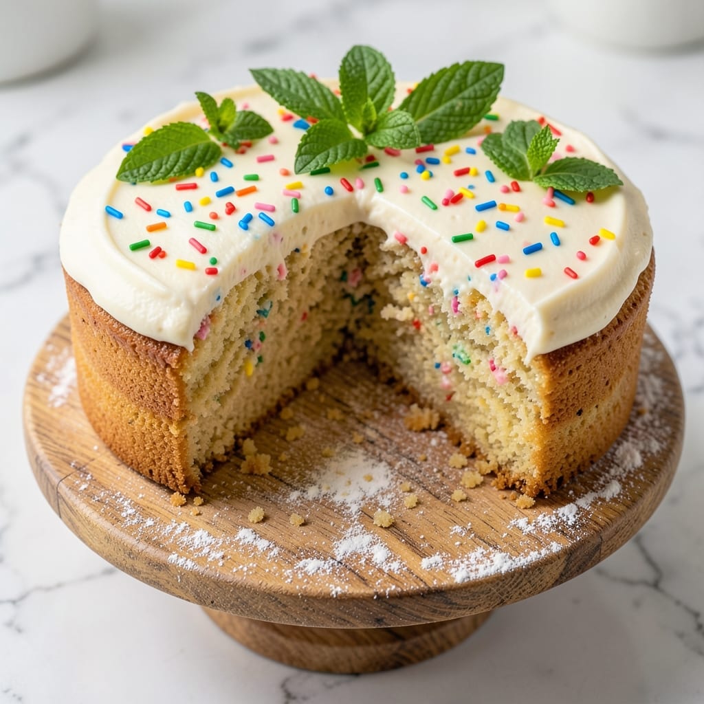 6-Inch Funfetti Cake Recipe: Sprinkle-Infused Magic in One Tin