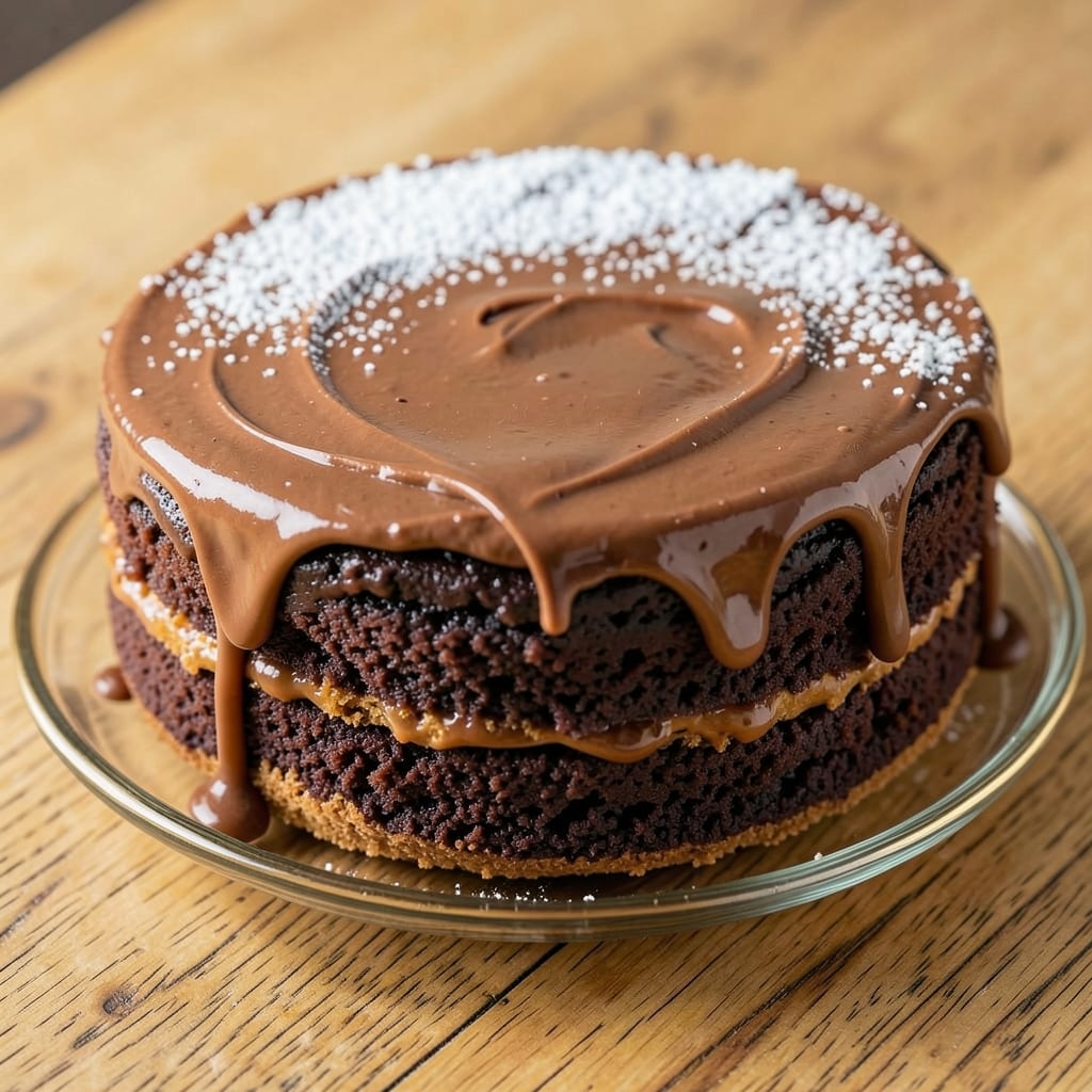 2-Ingredient Nutella Cake Recipe: Fudgy Chocolate Layers in One Bowl