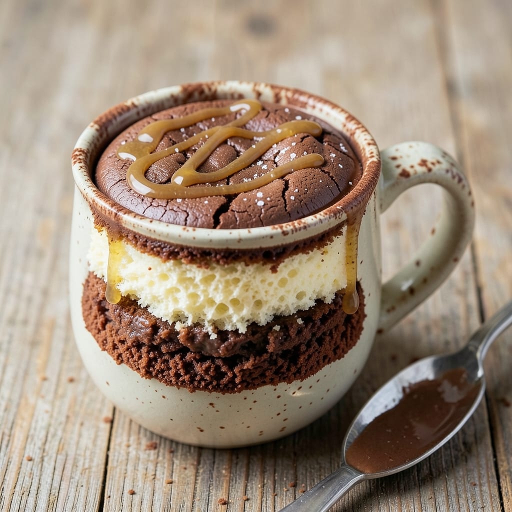 123 Mug Cake Recipe: Microwave-Ready Chocolate Fudge in 3 Minutes