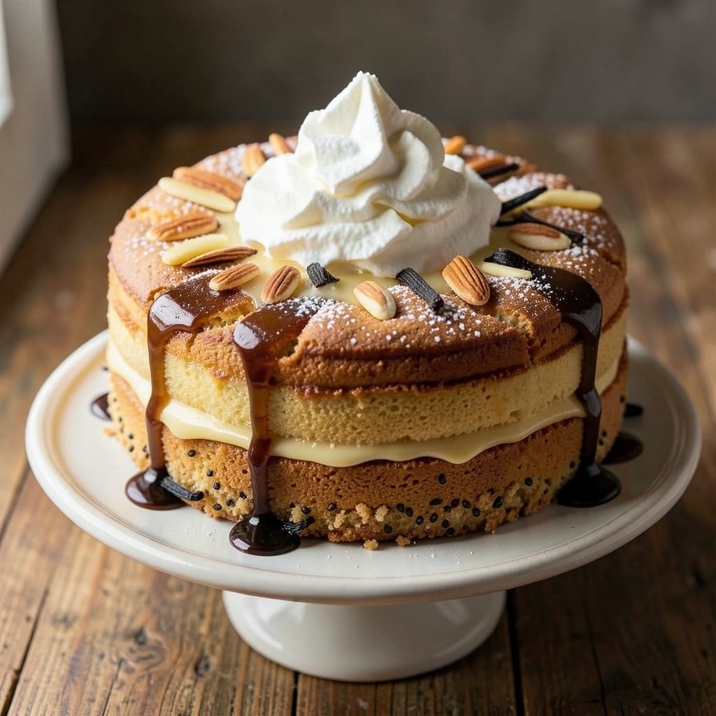 Alex Guarnaschelli's Cake Recipe: Vanilla Bean Swirls and Buttery Crisp Edges