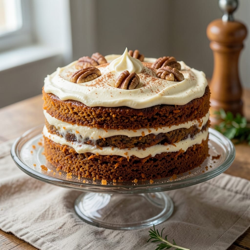 Alden Merrell's Carrot Cake Recipe: Vanilla Bean Swirls and Ultra-Moist Layers