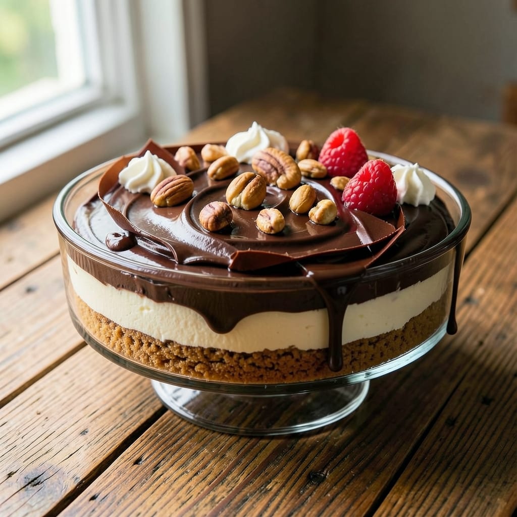 Amazing Chocolate Cheesecake Recipe: Velvet Crust and Fudgy Center