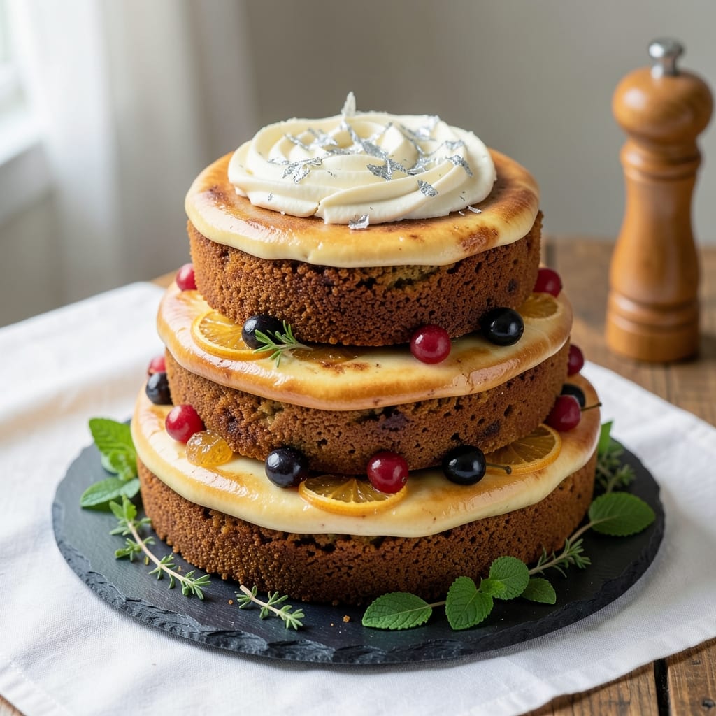 Alcohol-Free Christmas Cake Recipe: Spiced Fruit and Nutty Moisture Without Booze