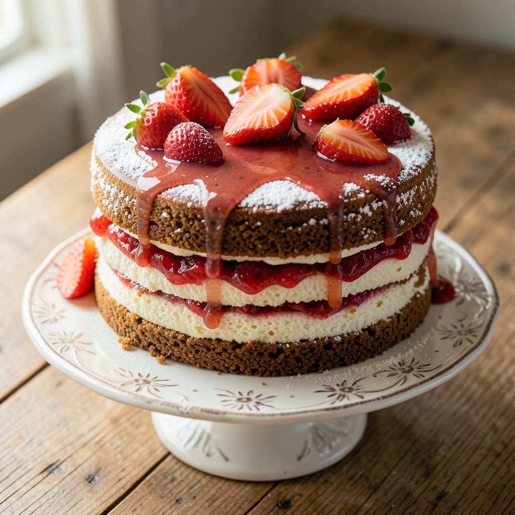 Amazing Strawberry Cake Recipe: Bursting Fruit and Velvety Layers