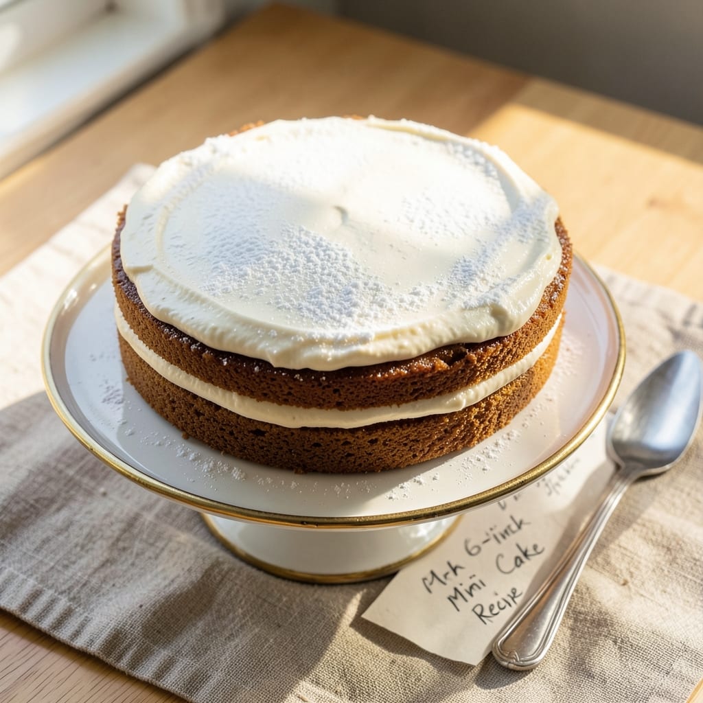 6-Inch Mini Cakes Recipe: Individual Portions With Perfectly Set Layers