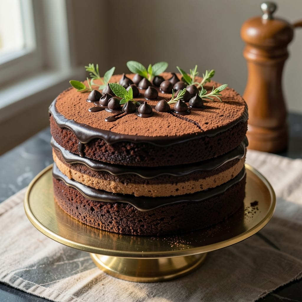 14 Carat Cake Recipe: Rich Chocolate Layers With Edible Fondant Bridges