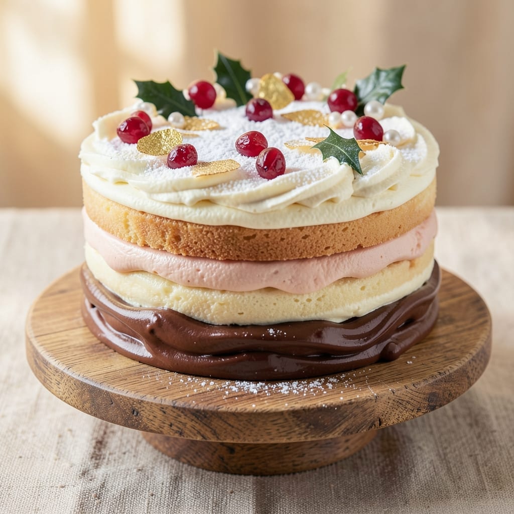 6-Inch Christmas Cake Recipe: Spiced Fruit Loaf With Boozy Glaze