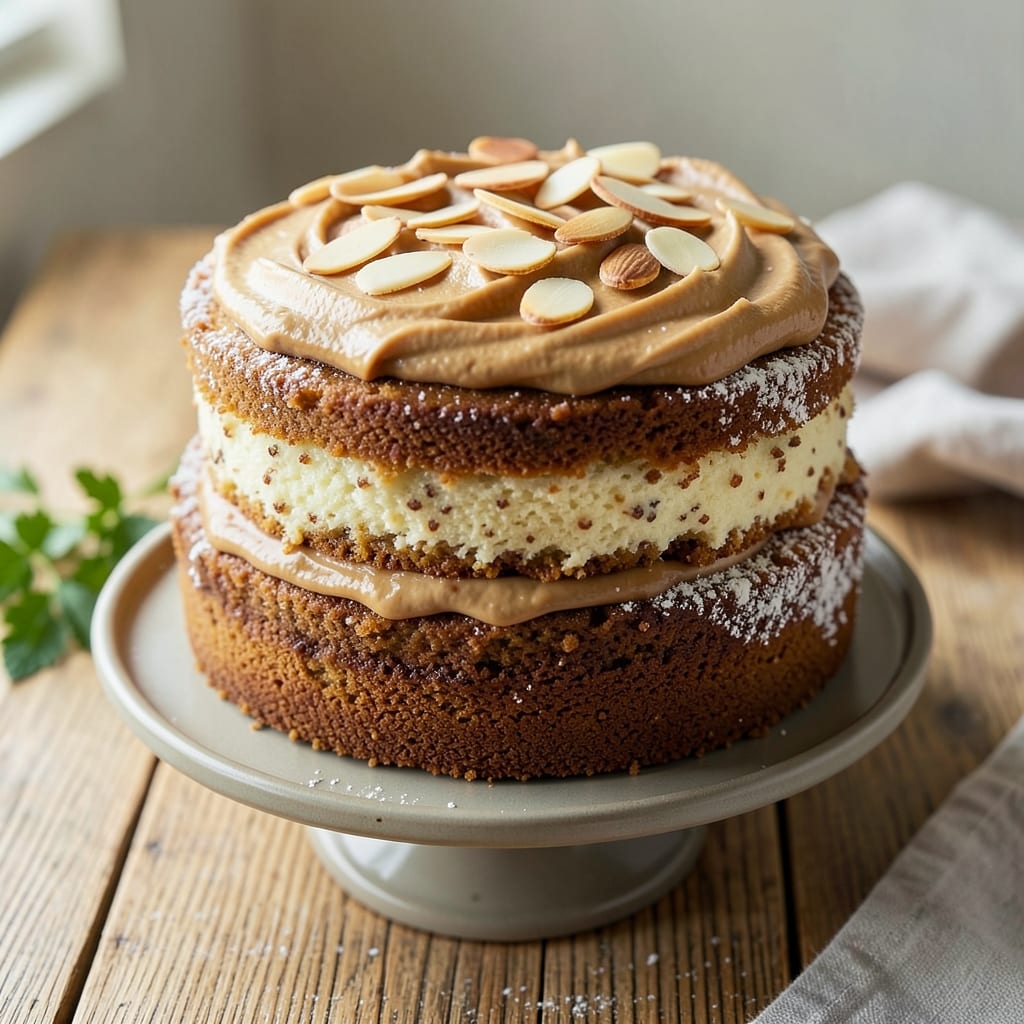 Almondy Cake Recipe: Buttery Crunch and Marzipan-Inspired Layers
