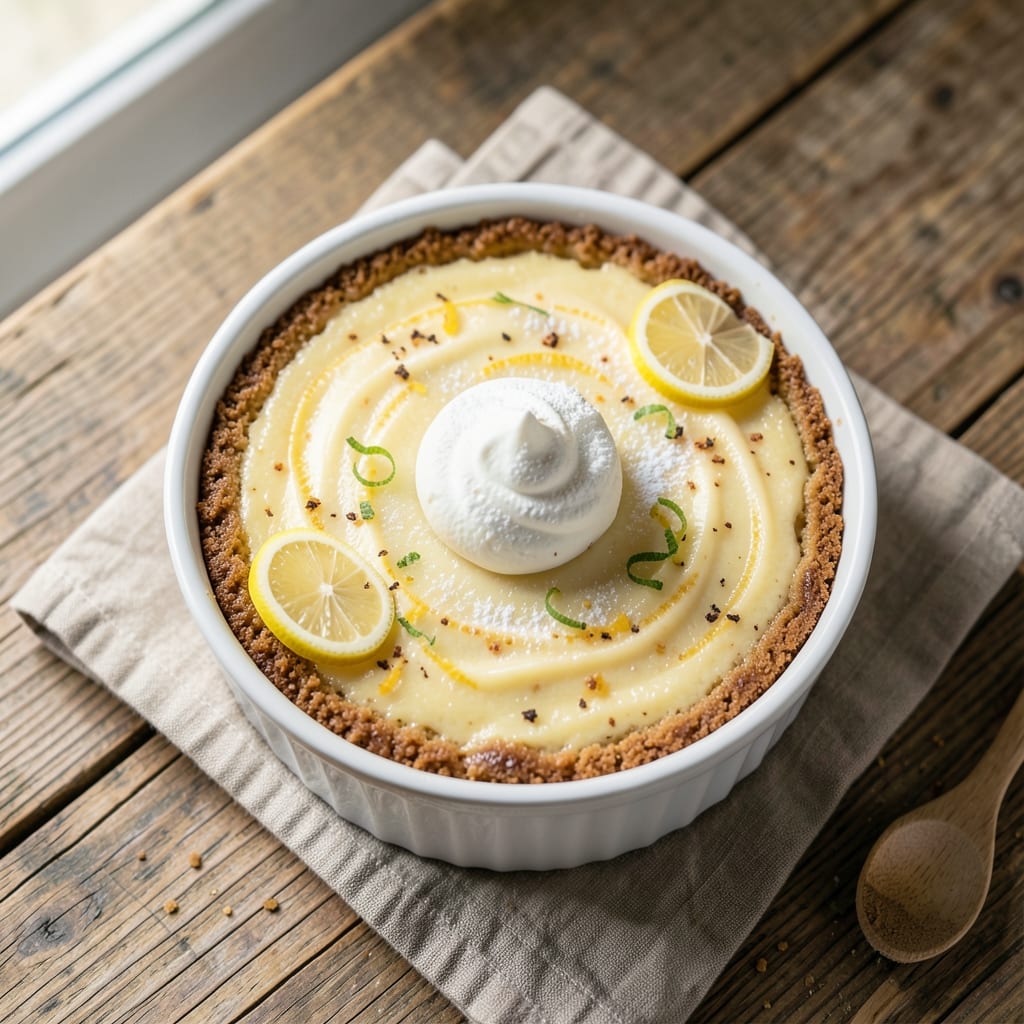 4-Inch Lemon Cheesecake Recipe: Zesty Crust, No-Bake Stability in One Tin