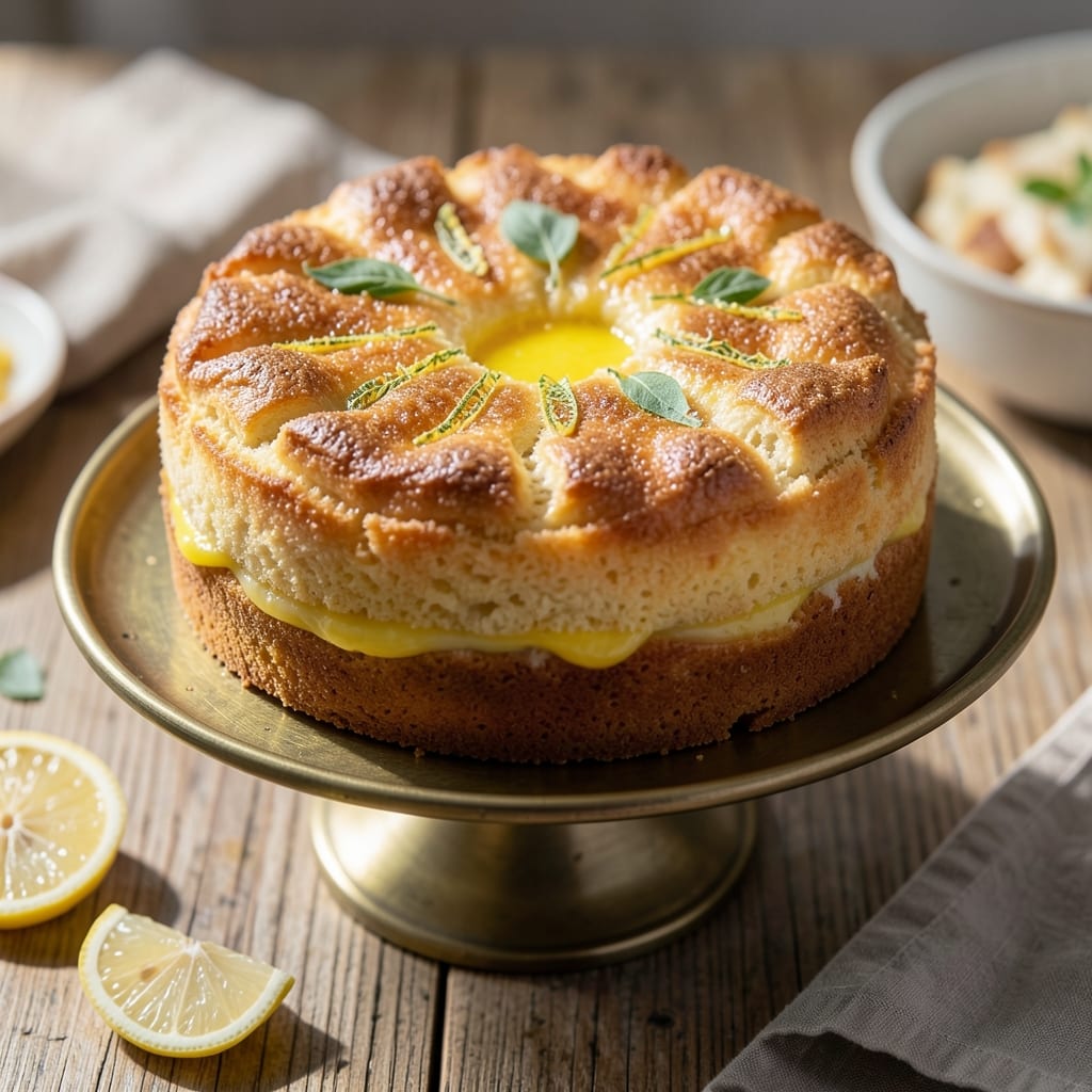 4-Inch Lemon Cake Recipe: Bright Citrus Zing With Buttery Crust