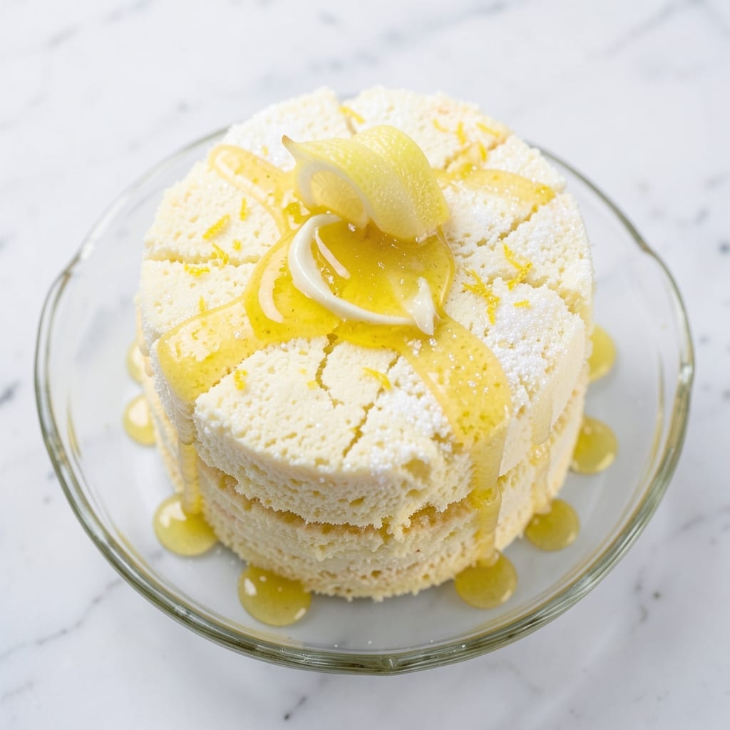 2-Ingredient Lemon Angel Food Cake Recipe: Zesty Lightness Without Whipped Eggs