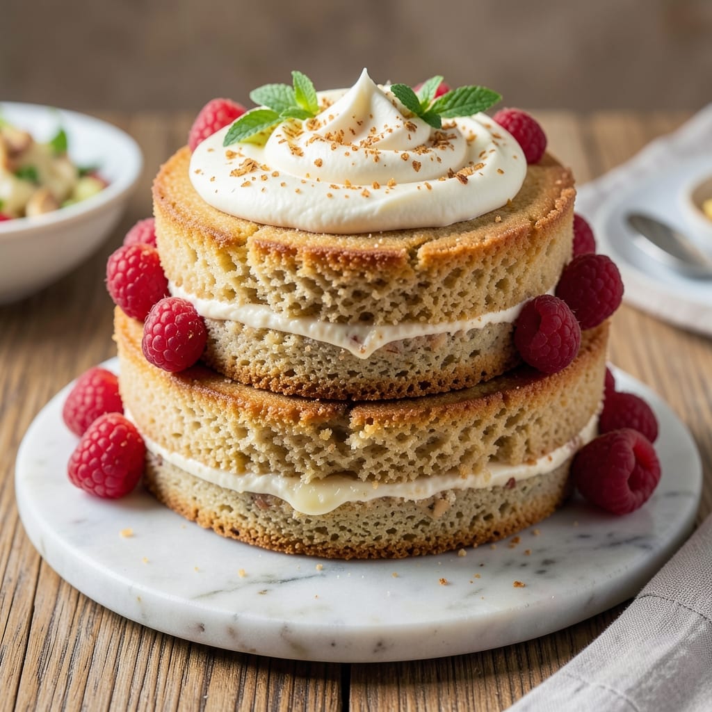 Almond Cream Cheese Pound Cake Recipe: Vanilla-Infused Layers and Nutty Crisp Edges