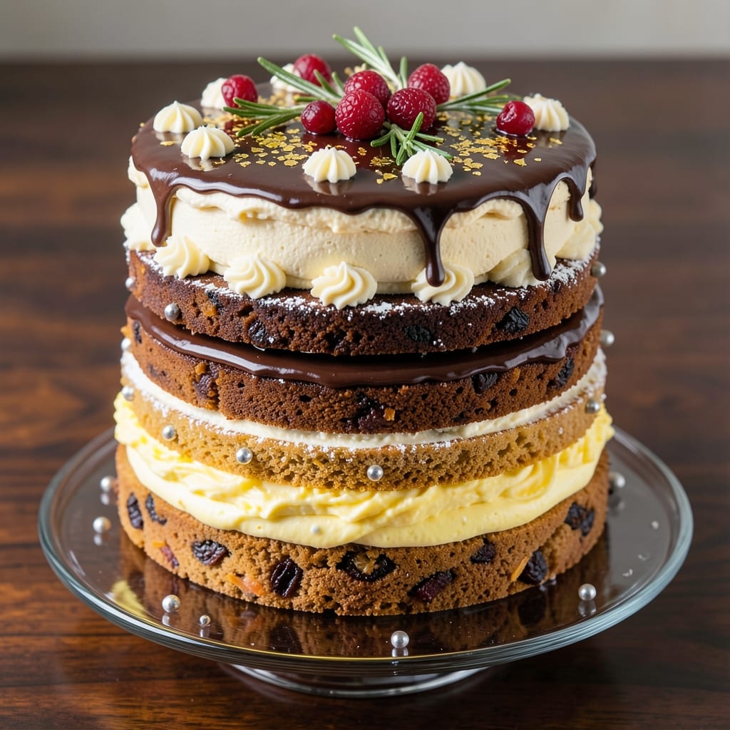 6 Christmas Cakes Recipe: Festive Layers That Stay Moist for Weeks