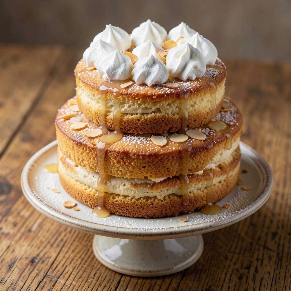 Amaretti Cake Recipe: Almond-Infused Crunch and Vanilla Swirl Magic