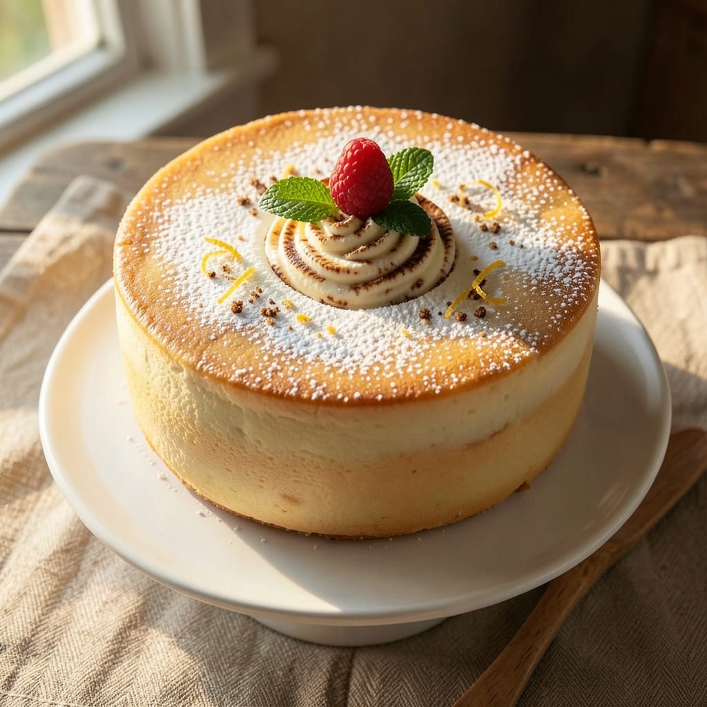 6-Inch Chiffon Cake Recipe: Light, Airy Height Without Collapse Risk