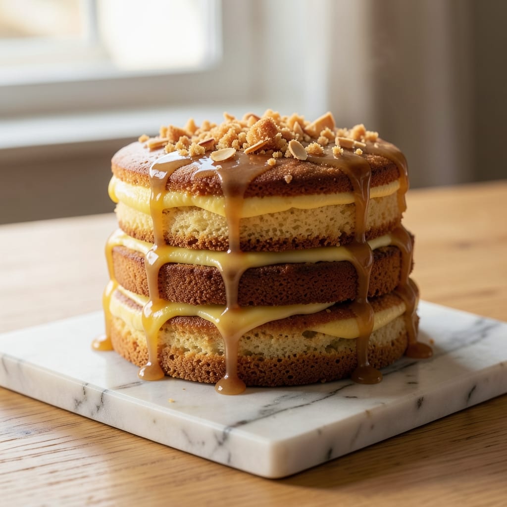Amaretto Sour Cake Recipe: Boozy Vanilla Swirl With Crispy Top Magic