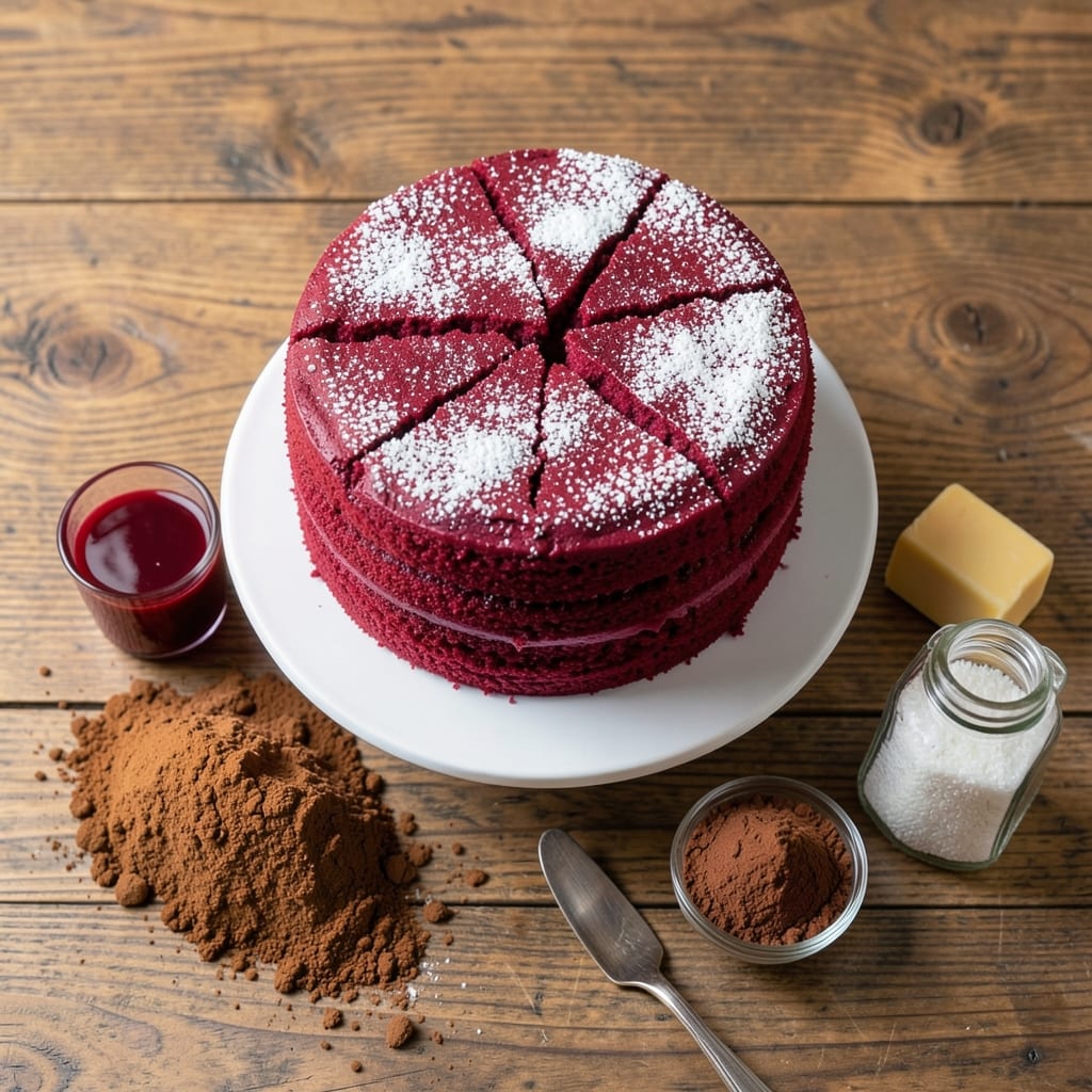 All Natural Red Velvet Cake Recipe: Bold Chocolate Swirls and Moist Layers