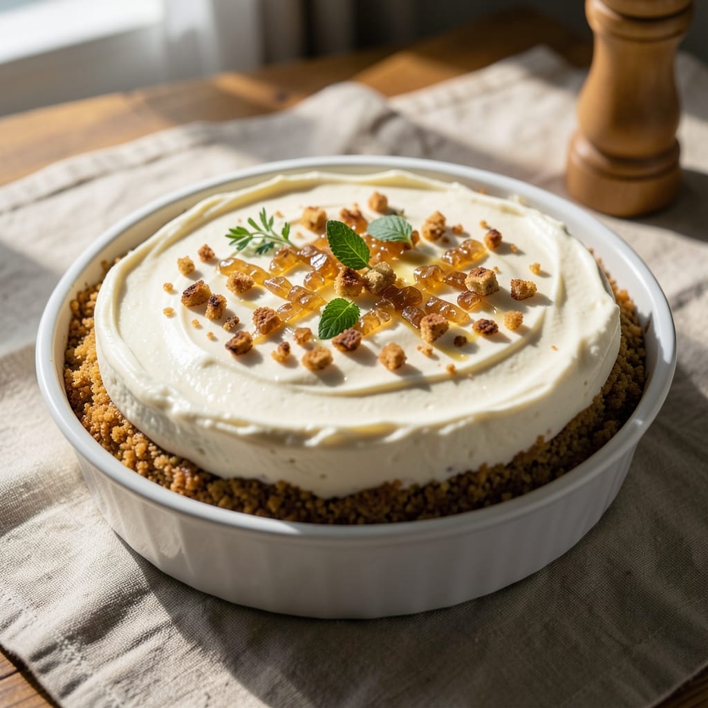 7-Inch No-Bake Cheesecake Recipe: Silky Smoothness in One Tin