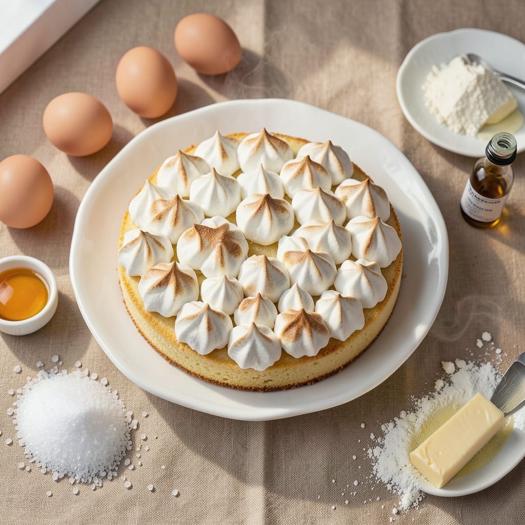8 Egg Sponge Cake Recipe: Towering Lightness With Edible Fondant Bridges