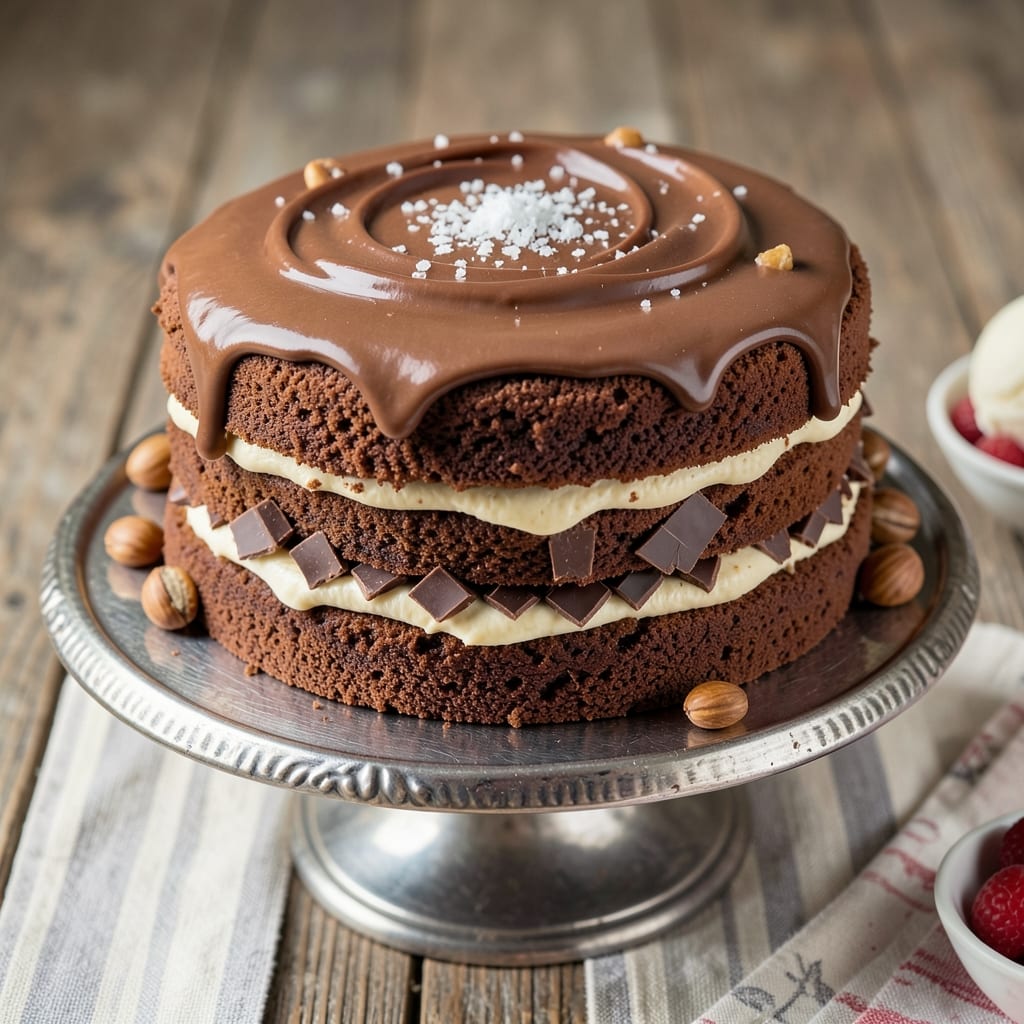 3 Layer Chocolate Fudge Cake Recipe: Rich Cocoa Depth and Silky Filling Between Layers