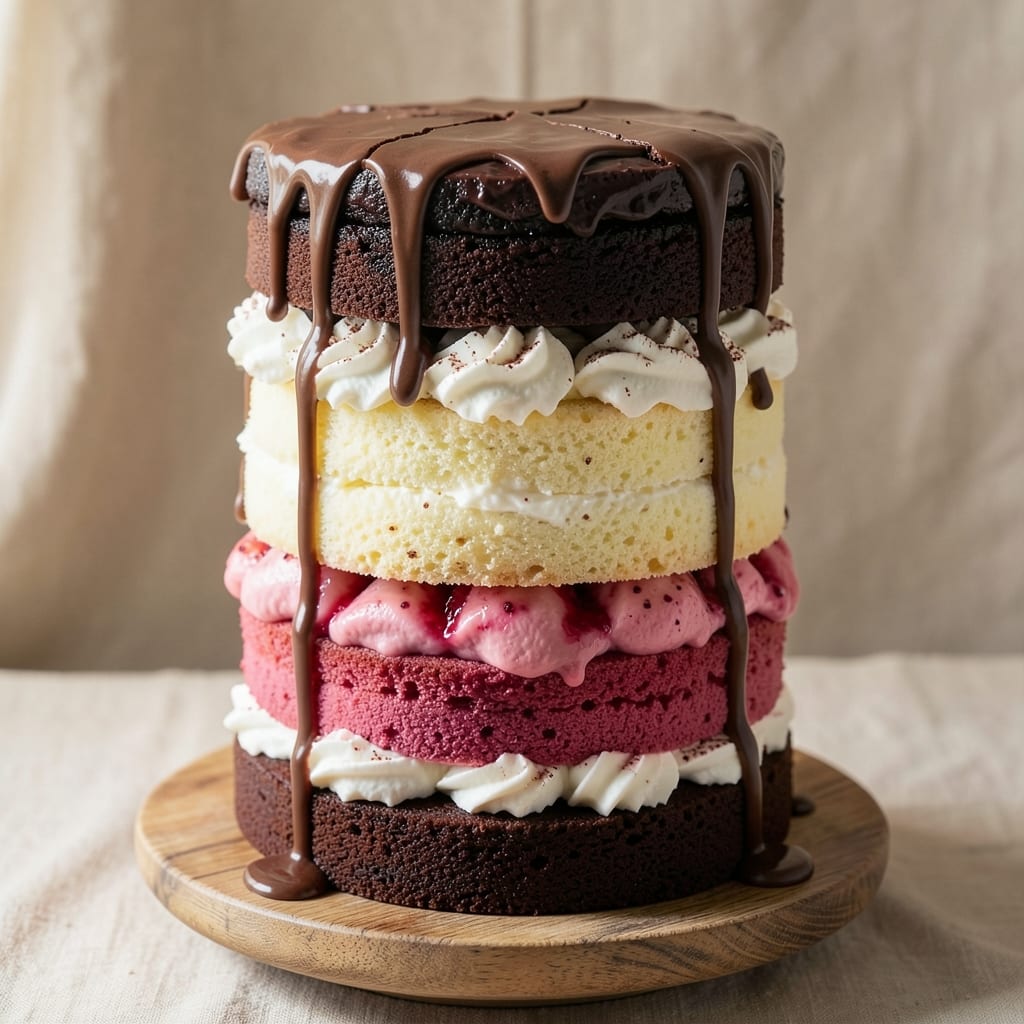 7 Layer Ice Cream Cake Recipe: No-Bake Stability With Edible Fondant Bridges