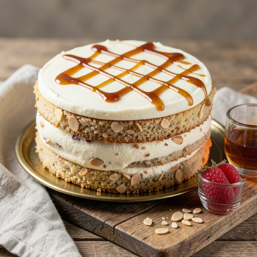 Amaretto Divine Cake Recipe: Nutty Liquor Swirls and Moist Layers