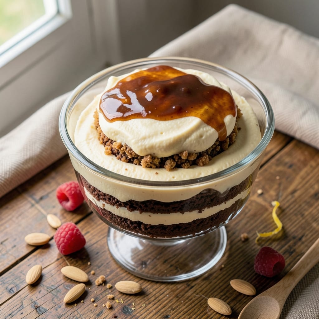 Amaretto Mousse Cake Recipe: Nutty Liqueur Swirls and Airy Layers