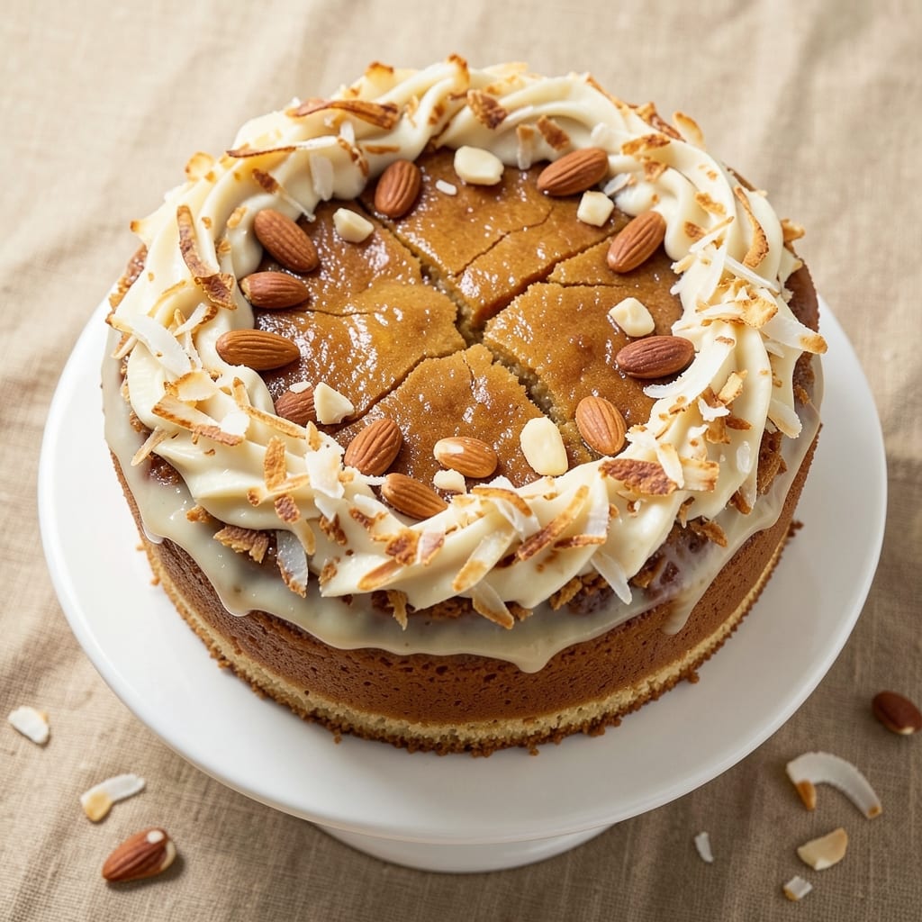 Almond Joy Cake Recipe With Sweetened Condensed Milk: Tropical Creaminess in Every Layer