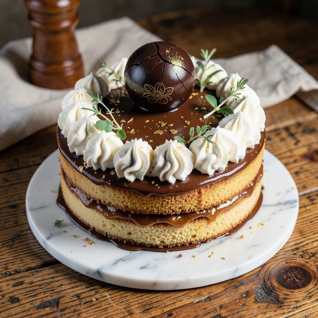 Alvin Zhou's 150-Hour Cake Recipe: Layered Vanilla Swirl Magic