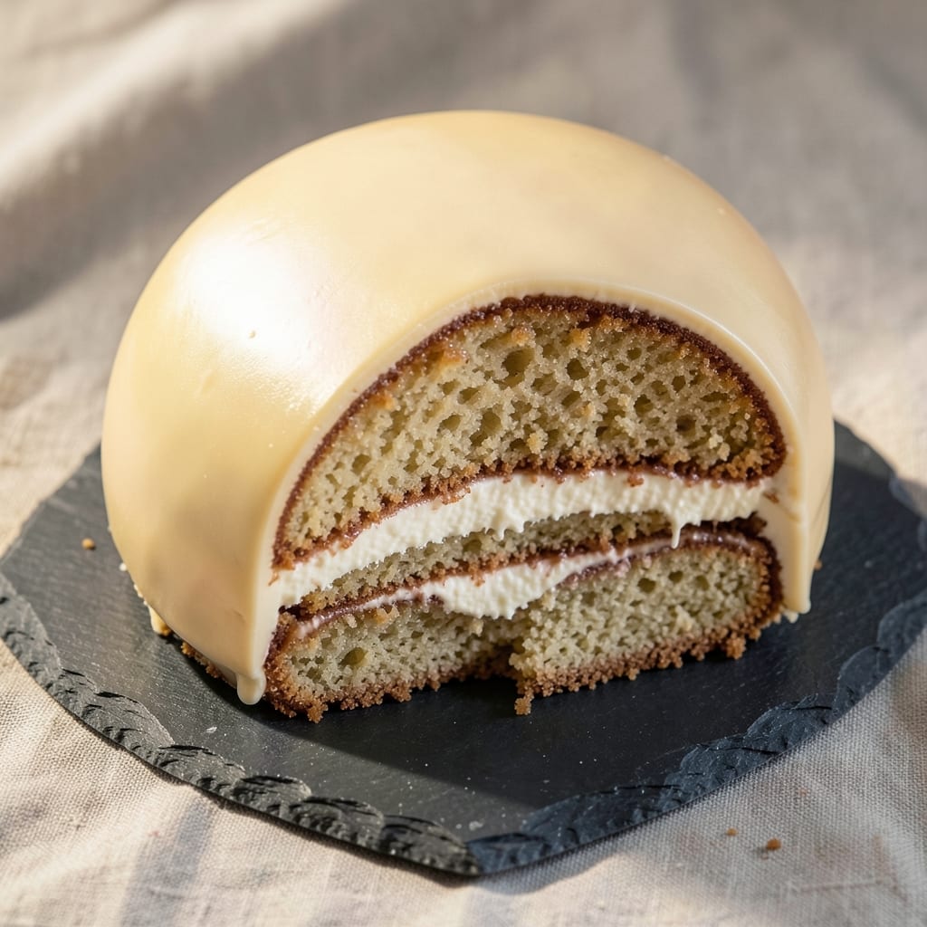 8-Inch Hemisphere Cake Recipe: Edible Fondant Bridges for Stable Height