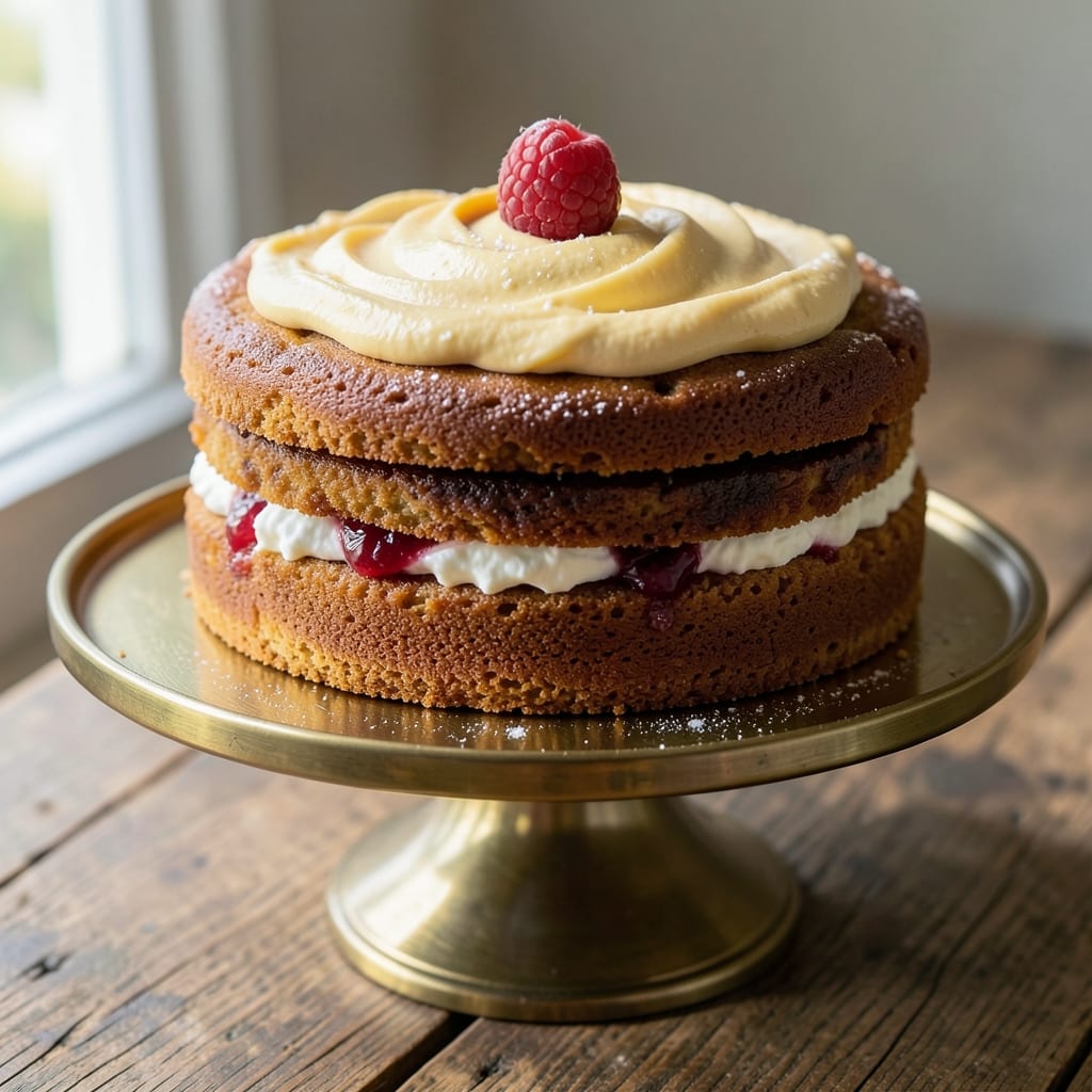 1lb Cake Recipe: Classic Vanilla Spice With Buttery Crust