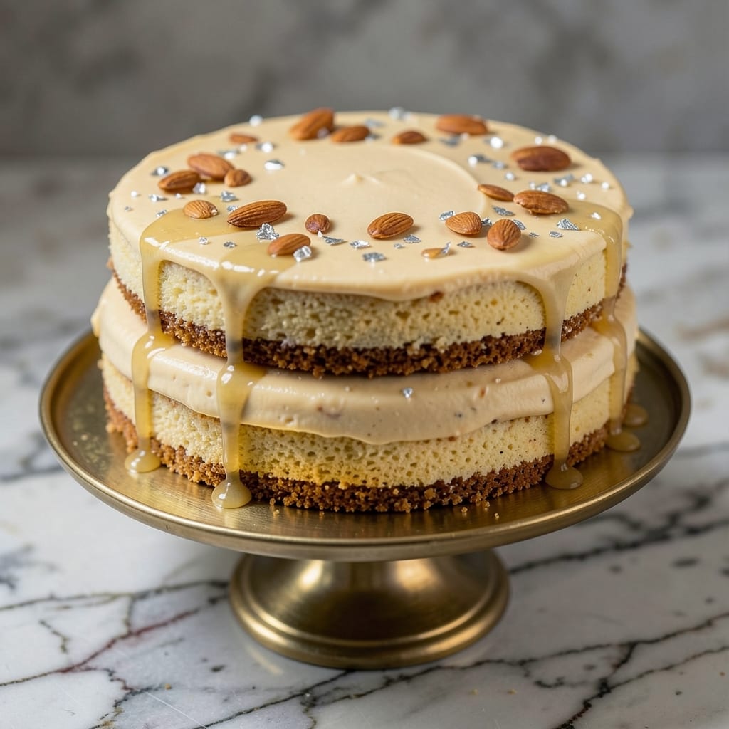 Almond Cake Recipe Indian: Cardamom-Infused Moistness With Toasted Nut Topping