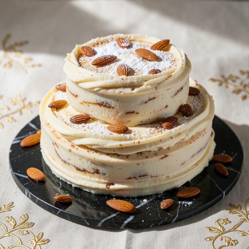 Almond Wedding Cake Frosting Recipe: Silky Smooth Swirls With Toasted Nut Depth