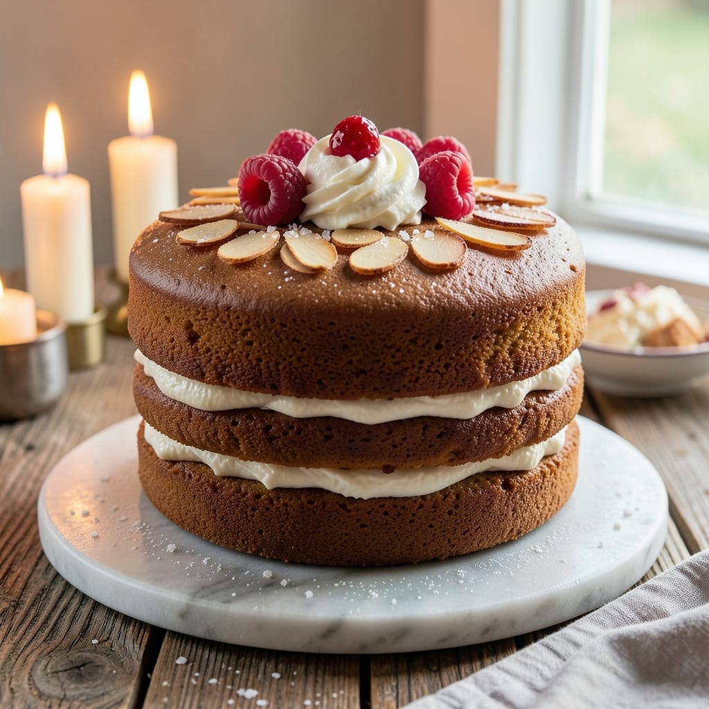 2 Layer Butter Cake Recipe: Towering Height With Edible Fondant Bridges