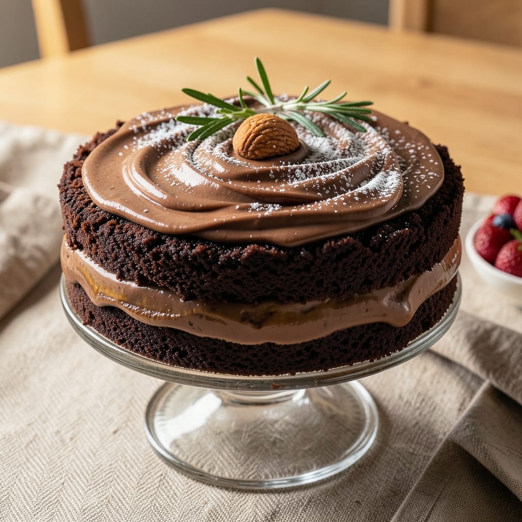 Amaretto Chocolate Cake Recipe: Nutty Liqueur Swirls and Fudgy Layers
