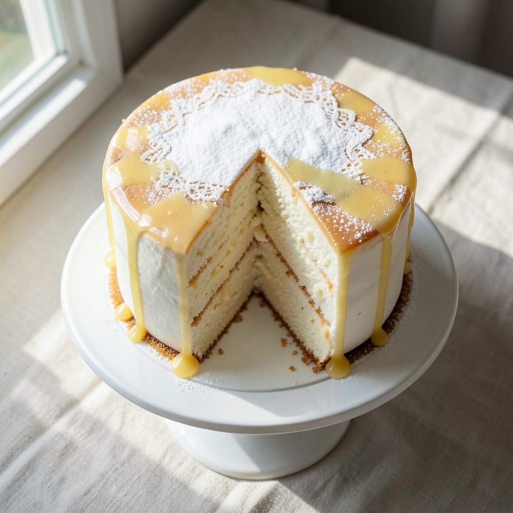 10 Inch Chiffon Cake Recipe: Towering Lightness With Edible Fondant Bridges