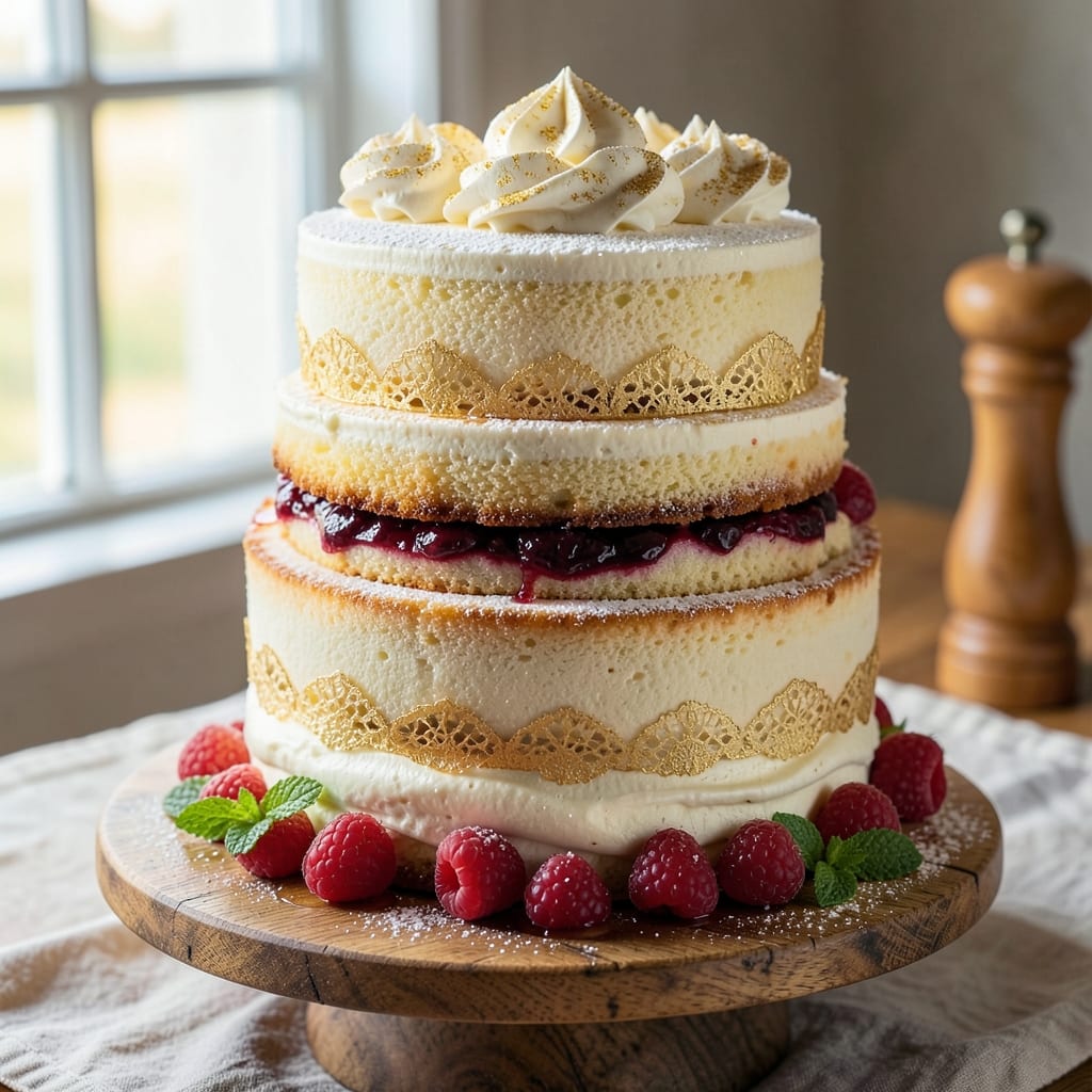 6-Inch to 8-Inch Cake Recipe: Proportions That Double Height Without Collapse