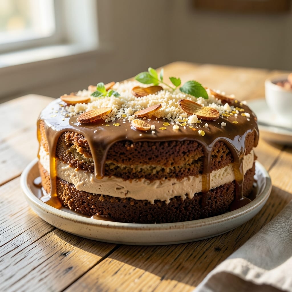 Almond Madeira Cake Recipe: Nutty Liqueur Swirls and Golden Crispness