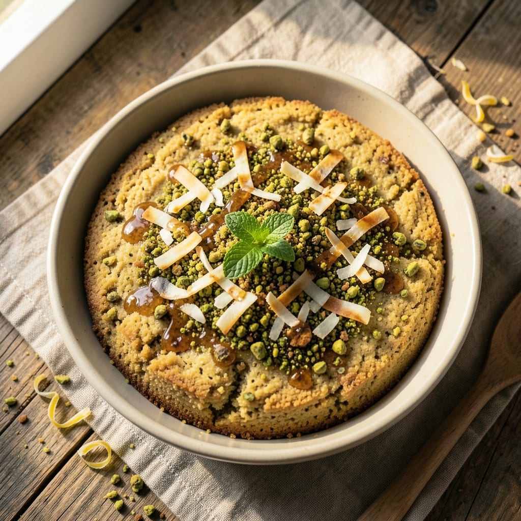 Almond Flour Pistachio Cake Recipe: Nutty Crunch and Moist Layers Without Gluten