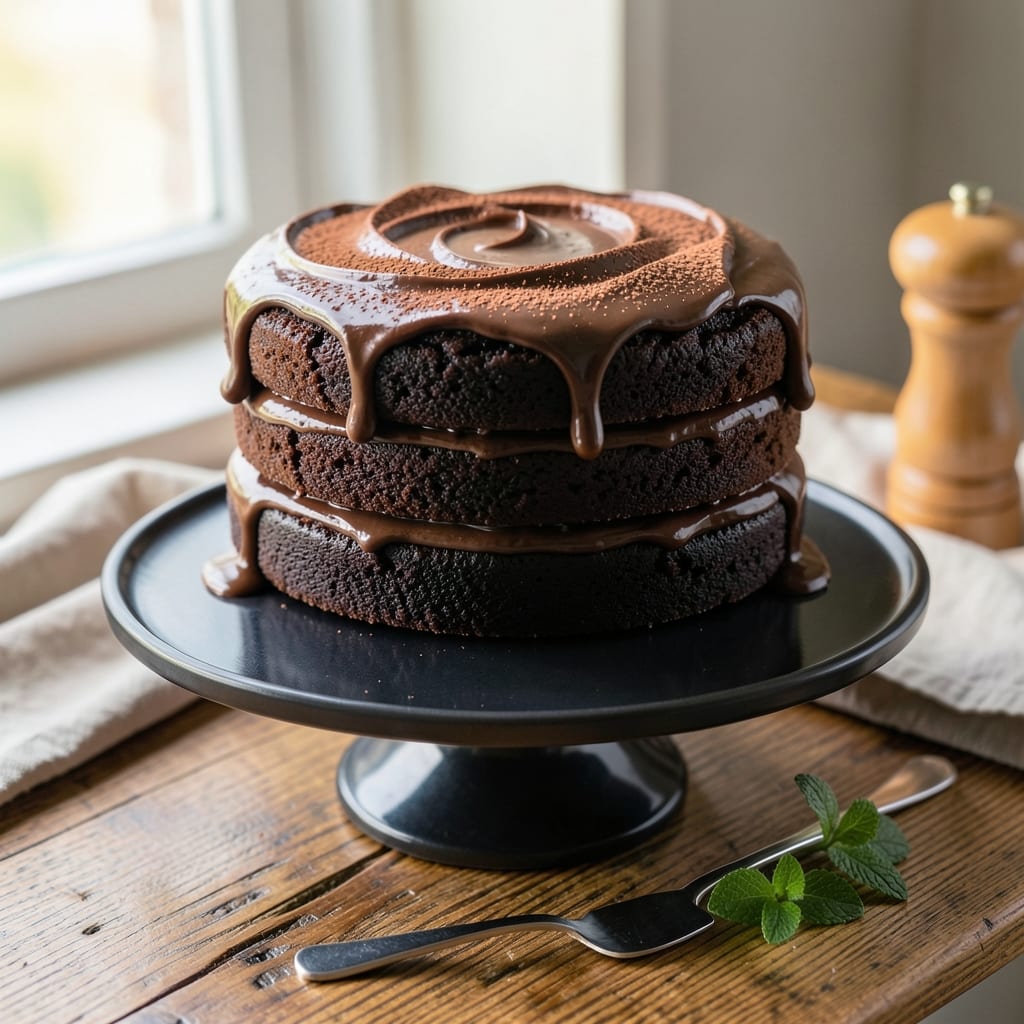 Alvin Zhou's Chocolate Cake Recipe: Deep Chocolate Flavor Without Dense Crumb