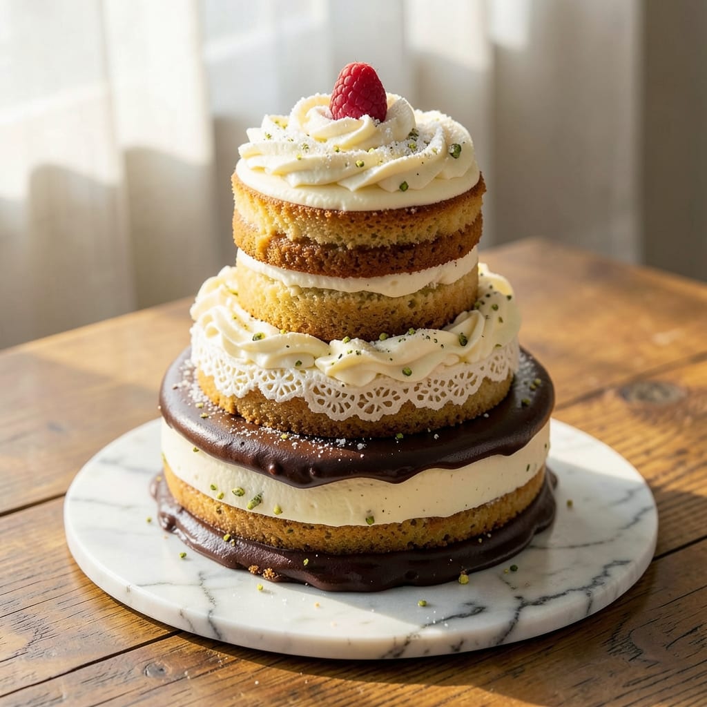 6-Inch Tall Cake Recipe: Edible Fondant Bridges for Stable Height