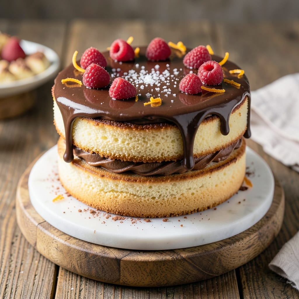 2 Layer Surprise Cake Recipe: Hidden Chocolate Vanilla Swirl Magic