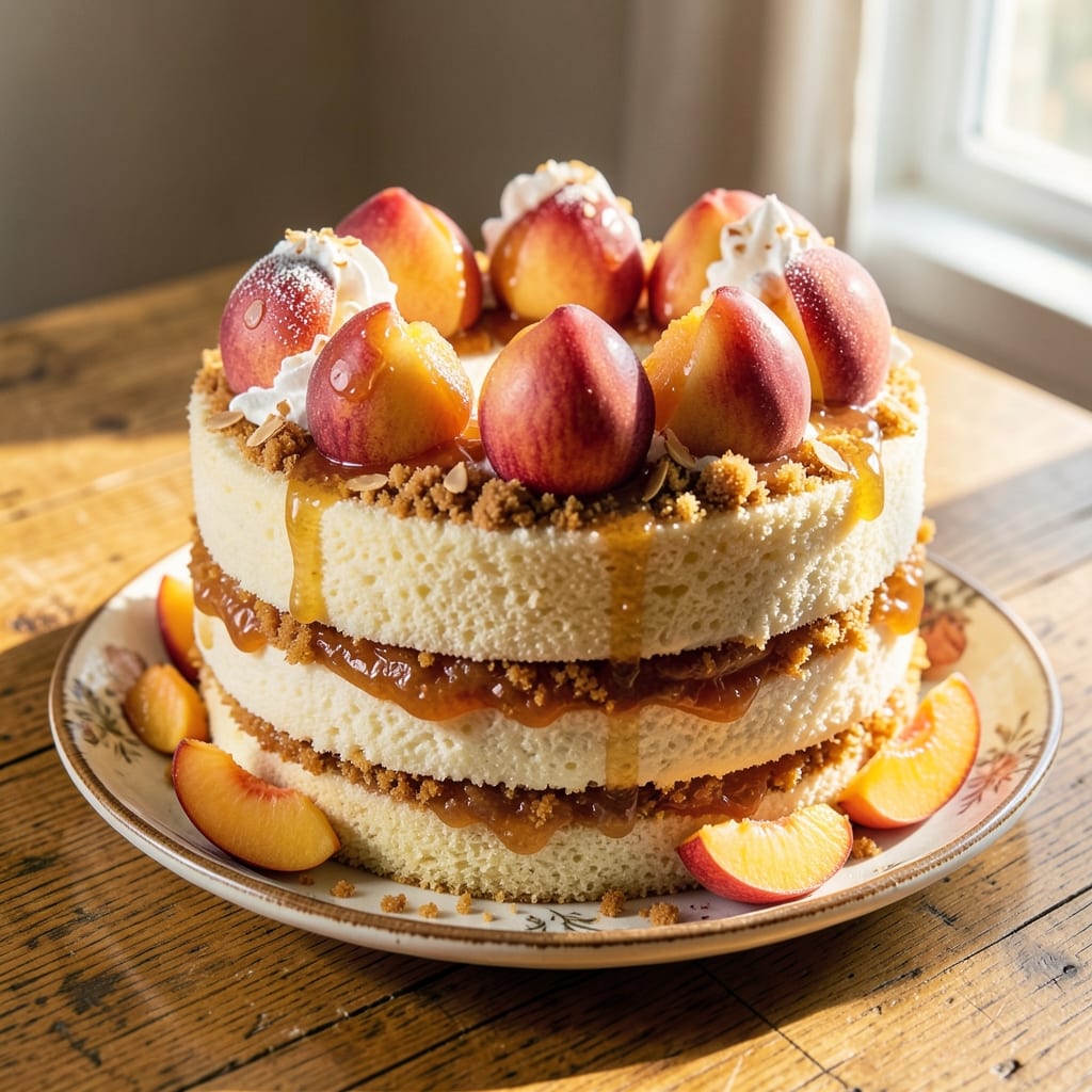 Amazing Peach Cake Recipe: Summer Sunshine in Every Slice