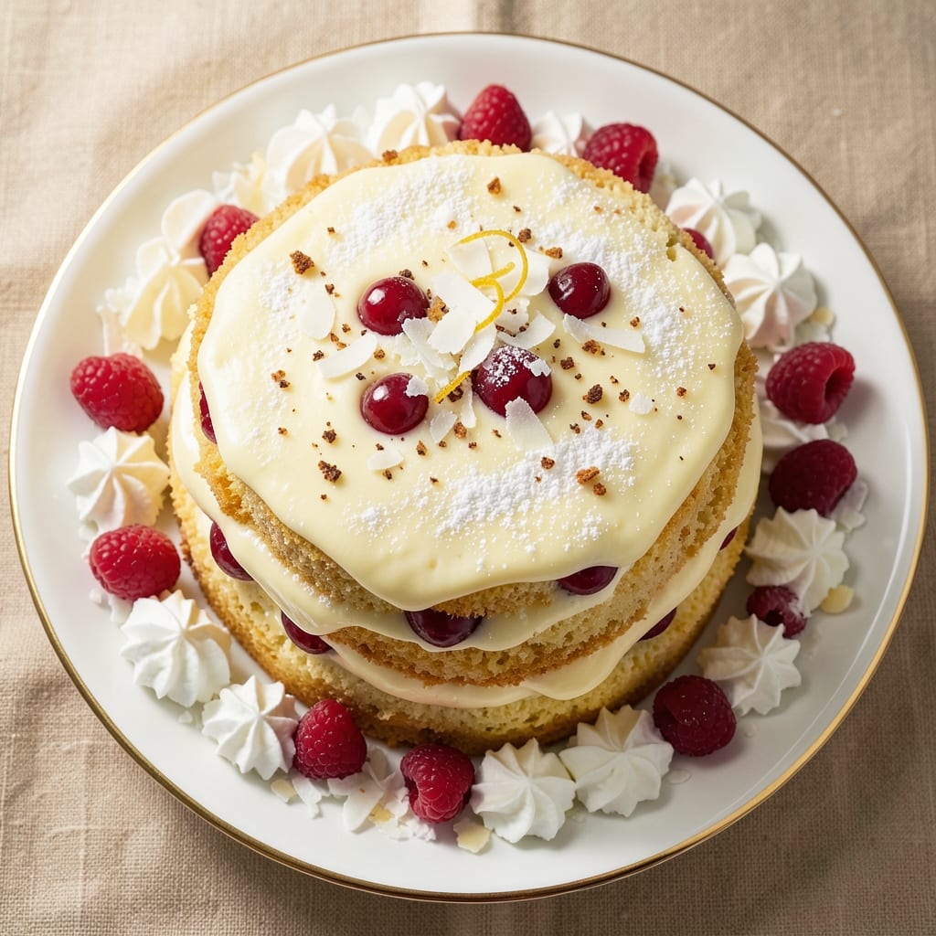Betty Crocker Ambrosia Cake Recipe: Classic Vanilla Swirls with Crunchy Pecan Topping