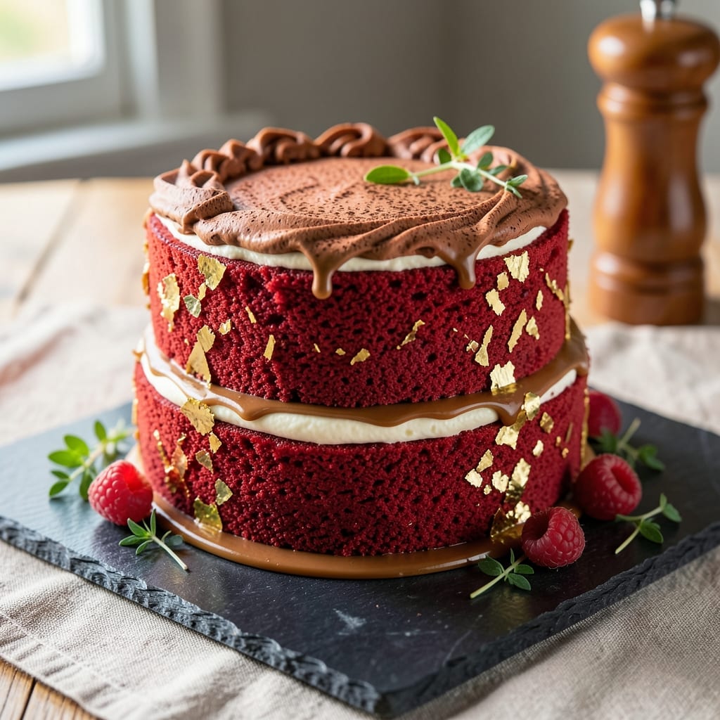10 Inch Red Velvet Cake Recipe: Bold Spice and Cream Cheese Frosting Harmony