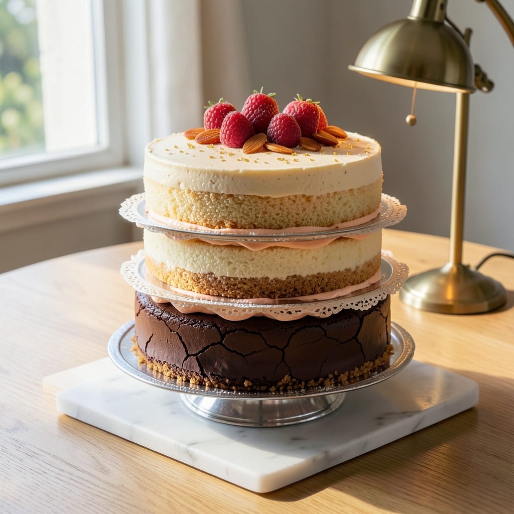 Alexander Cake Recipe: Vanilla-Almond Swirls With Buttery Crispness