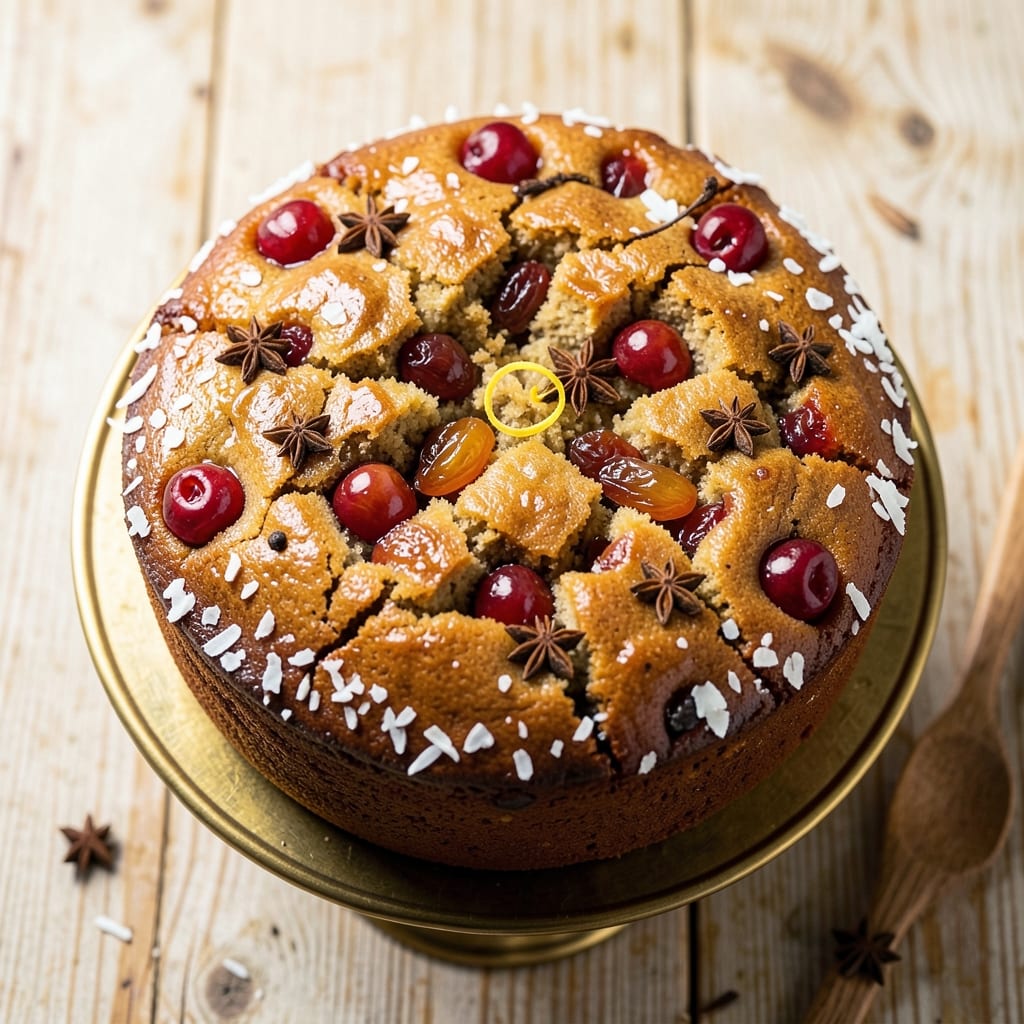 1 Pound Jamaican Fruit Cake Recipe: Rum-Infused Spice and Dried Fruit Symphony